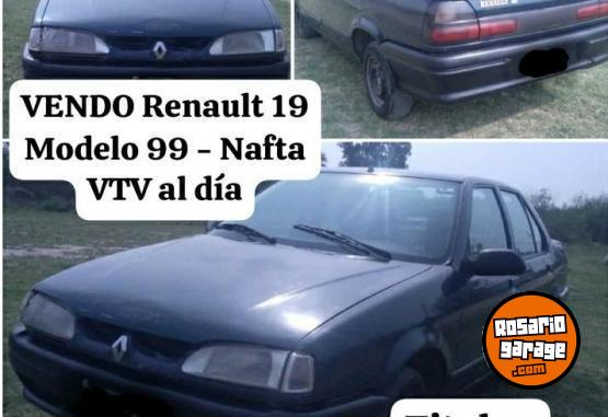 Autos - Renault 19 1999 Nafta 220000Km - En Venta