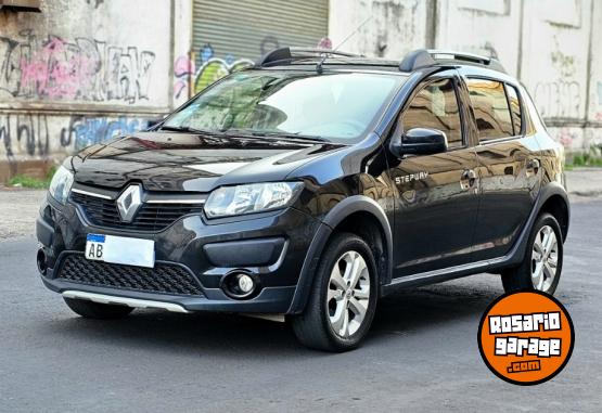 Autos - Renault Sandero stepway 2017 GNC 96000Km - En Venta