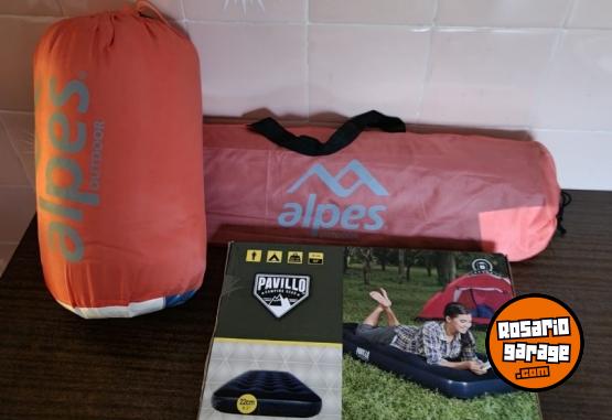 Otros - BOLSA DE DORMIR - CARPA - COLCHON INFLABLE - En Venta