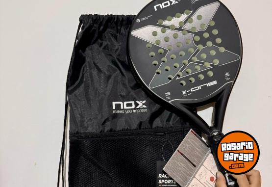 Deportes - Pala de padel Nox X-one Casual color negro nueva precintada. IMPORTADA - En Venta