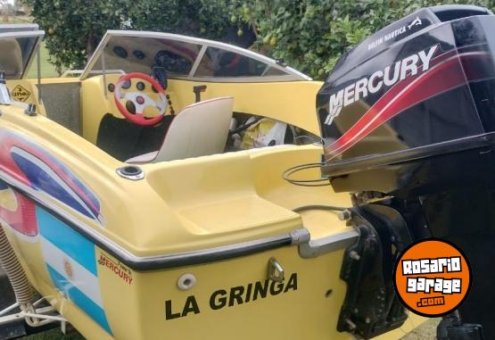 Embarcaciones - Venta de Bote Halcon 456 RX con Motor Mercury 60 HP  Ao 2008 - Primer Dueo  Caractersticas:  - Modelo: Halcon 456 RX - Motor: Mercury 60 HP - Ao: 2008 - En Venta