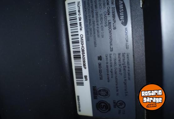 Electrnica - MONIOR SAMSUNG 2033SN WIDESCREEN (20pulgadas) - En Venta