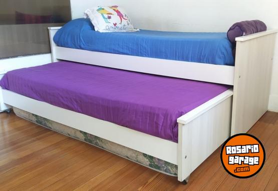 Hogar - Cama nido doble para colchones de 1 plaza - En Venta