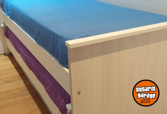 Hogar - Cama nido doble para colchones de 1 plaza - En Venta