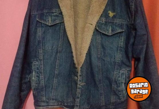 Indumentaria - Campera vaquera con corderito. Talle M - En Venta