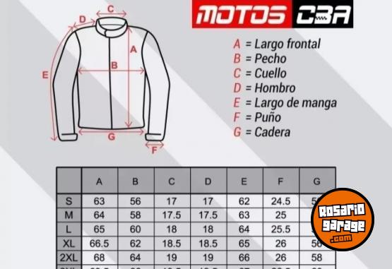 Otros - Vendo campera para moto de hombre con protecciones.Talle L - En Venta