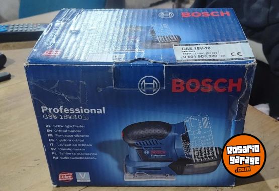 Herramientas - Lijadora Bosch a Batera GSS 18V-10 - En Venta