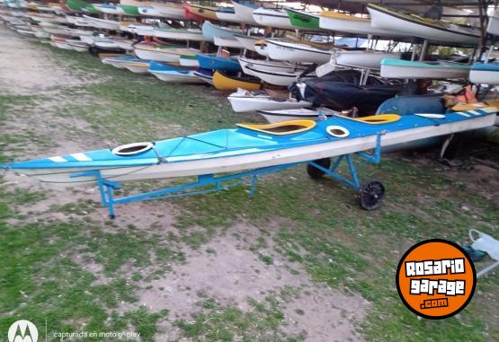 Deportes Náuticos - Vendo Kayak Baum doble cerrado - En Venta