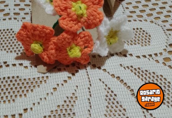 Otros - FLORES TEJIDAS A CROCHET - En Venta