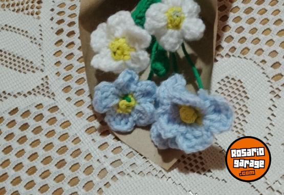 Otros - FLORES TEJIDAS A CROCHET - En Venta