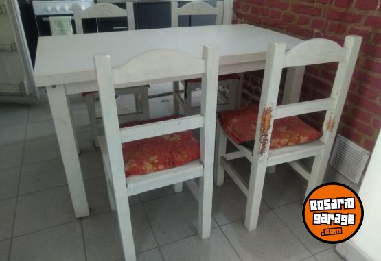 Hogar - Juego de comedor - Pino - $ 89.900 - En Venta