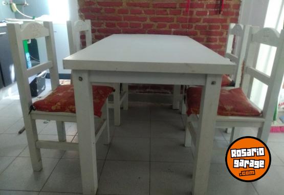 Hogar - Juego de comedor - Pino - $ 89.900 - En Venta