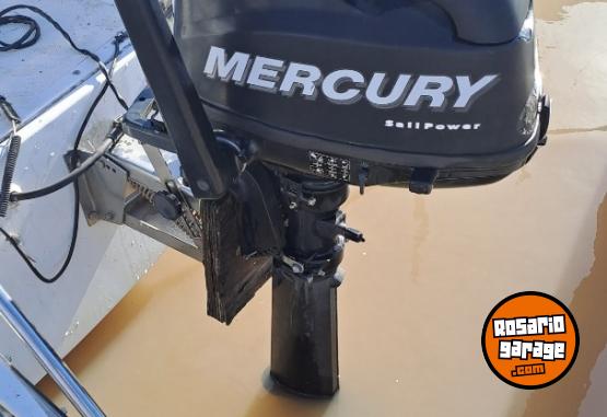 Otros (Nutica) - Motor fuera de borda Mercury pata larga 5HP 4T ao 2014. Anda perfecto. - En Venta