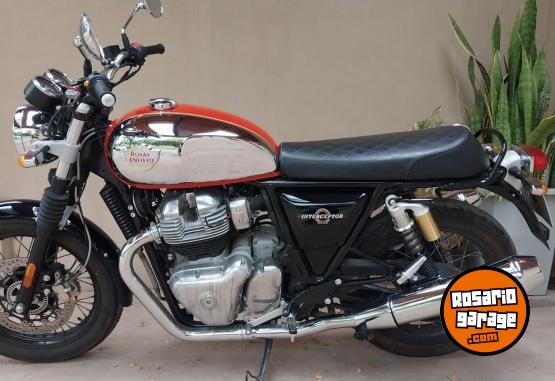 Motos - Royal Enfield Interceptor Chrome 2022 Nafta 14600Km - En Venta