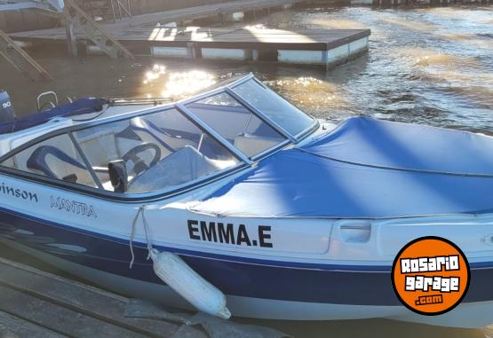 Embarcaciones - Robinson Mantra casco 5.30 Motor Yamaha 90 HP - En Venta