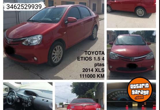 Autos - Toyota Etios xls 1.5 4 ptas 2014 Nafta 110000Km - En Venta