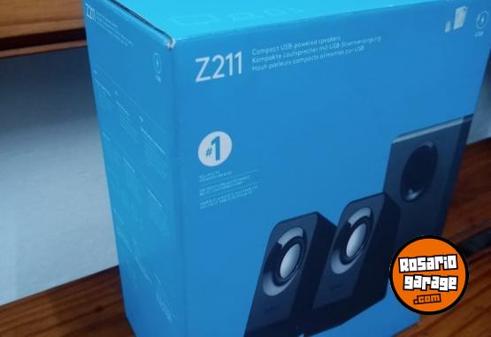 Informtica - Parlantes 2.1 Logitech Z211, nuevo en caja, por cambio de rubro!! - En Venta