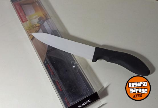 Hogar - cuchillo de cermica nuevo en blister, - En Venta