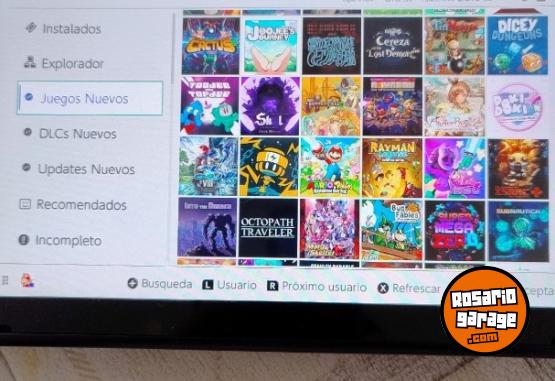 Electrnica - Nintendo switch v1 Flasheada impecable estado tiendas freeshop en caja completa - En Venta