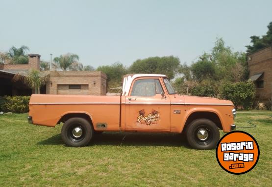 Camionetas - Dodge D100 V8 1981 GNC 30000Km - En Venta