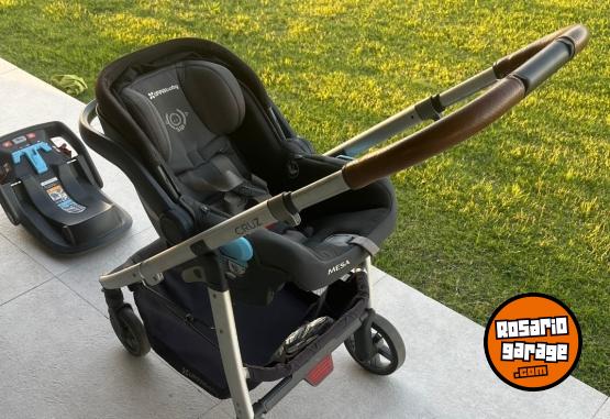 Artculos para beb - Coche bebe y huevito Uppababy Cruz V2 + Mesa Con Isofix - En Venta