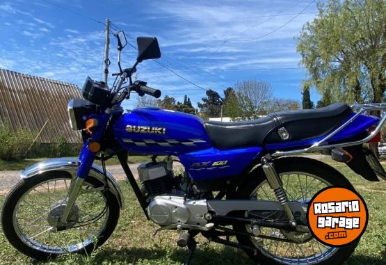 Motos - Suzuki Ax 100 2022 Nafta 4500Km - En Venta