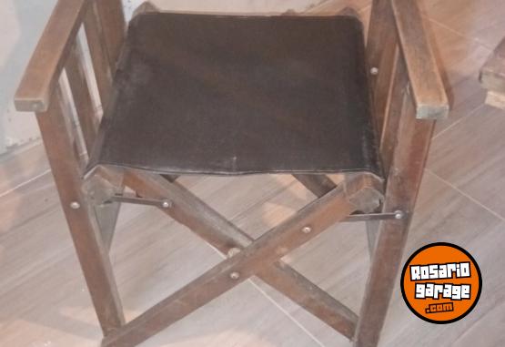 Hogar - Mesa de madera y dos sillones jardin - En Venta