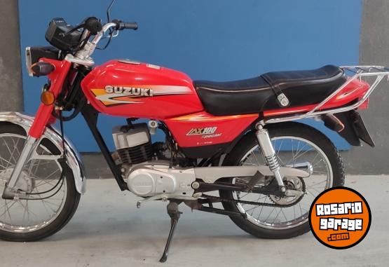 Motos - Suzuki AX100 2020 Nafta 7100Km - En Venta