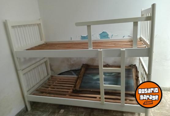 Hogar - Cama cucheta Guatambu laqueado . - En Venta