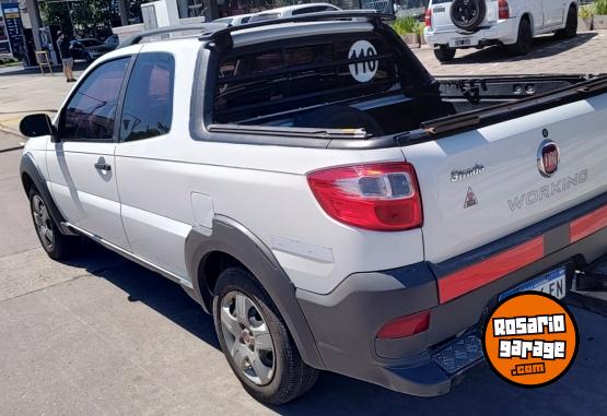 Camionetas - Fiat Strada working 2017 GNC 135000Km - En Venta