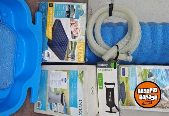 Hogar - Vendo pileta intex 3.0m rectangular completa - En Venta