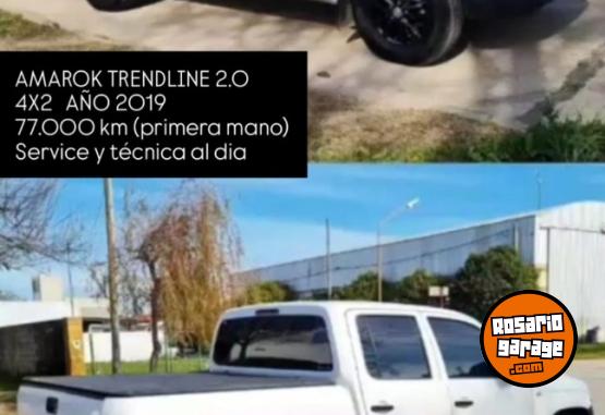 Camionetas - Volkswagen Amarok Trendline 2019 Diesel 77000Km - En Venta