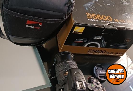 Electrnica - Cmara nikon d5600 (13.838 disparos)  + lente kit y accesorios - En Venta