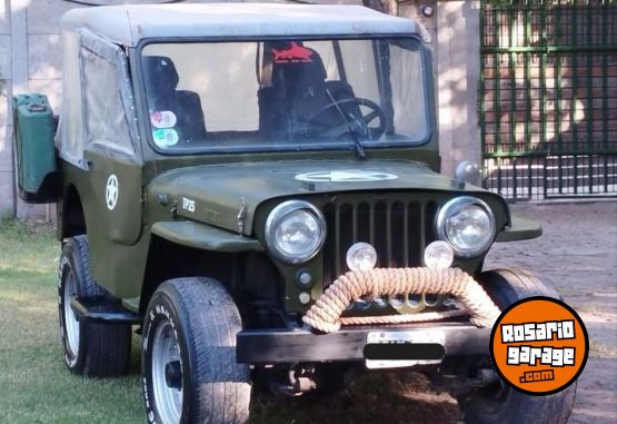 Clsicos - JEEP WILLYS 1947 CJ2A MOTOR ORIGINAL GODEVIL,CAJA 4X4 ALTA Y BAJA FUNCIONANDO,CON GNC TITULAR ANDANDO ES USADO DEL AO 1947,PERMUTARIA AUTO MODERNO ANDANDO EN PERFECTO ESTADO - En Venta