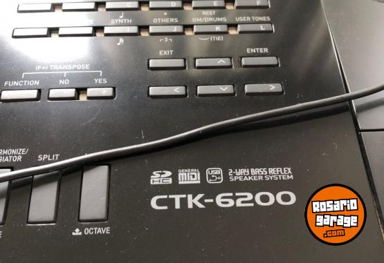 Instrumentos Musicales - Teclado casio CTK6200 - En Venta