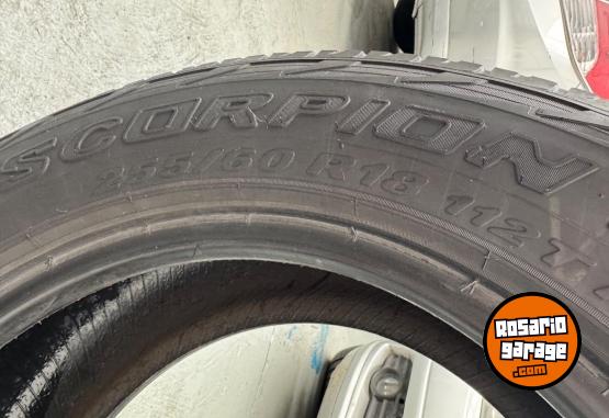 Accesorios para Autos - 4 Cubiertas pirelli scorpion 255/60/18 tienen buen dibujo! - En Venta