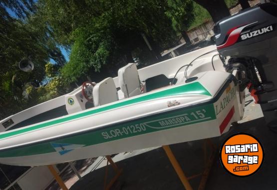 Embarcaciones - Marsopa 15 con suzuki 40hp - En Venta