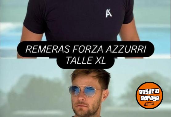 Indumentaria - REMERAS FORZA AZZURRI A - En Venta