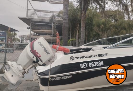 Embarcaciones - QuickSilver 555  con Evinrude 135 HO 370 hs Impecable 2019 - En Venta