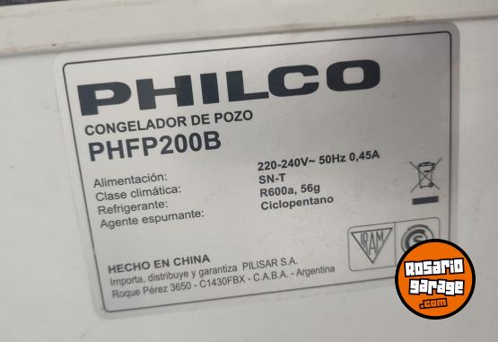 Hogar - FREEZER HORIZONTAL PHILCO 200 LITROS - En Venta