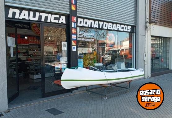 Embarcaciones - CANOBOTE A REMO AMIC - MOTOR 3,5 HP GREEN UP CERO HORA 2025 - En Venta