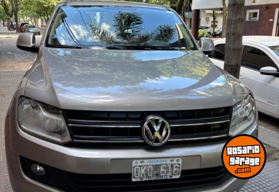 Camionetas - Volkswagen Amarok Trendline 4x4 At 2014 Diesel 190000Km - En Venta