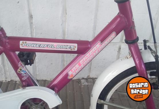 Deportes - SPORT MOTO: BICICLETA DE NENA RODADO: 16. MARCA: LAS CHICAS SUPERPODEROSAS EXCELENTE ESTADO. - En Venta