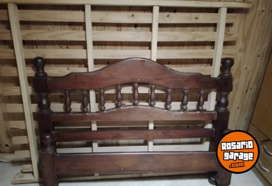 Hogar - Cama de Algarrobo 1,90 x 1,50 - En Venta