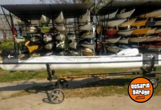 Deportes Náuticos - Vendo kayak ferrini doble abierto - En Venta