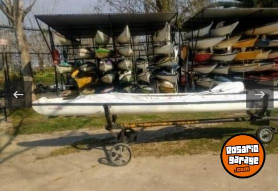 Deportes Náuticos - Vendo kayak ferrini doble abierto - En Venta