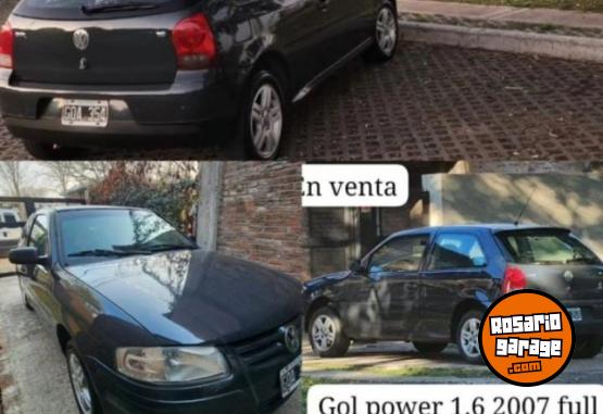 Autos - Volkswagen Gol power Look pack 2007 Nafta 195000Km - En Venta