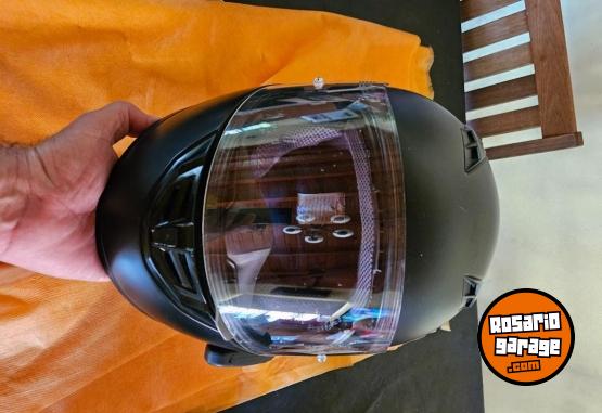 Accesorios para Motos - CASCO HJC C15, TALLE L(59-60cm)  CON INTERCOMUNICADOR EJEAS Q7 - En Venta