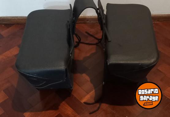 Accesorios para Motos - Alforjas cuero vacuno - En Venta