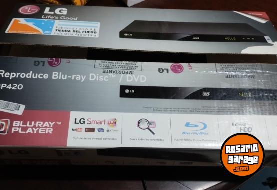 Electrnica - Blu Ray 3D-LG Mod. Bp420 - En Venta